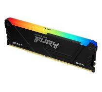 Operatīvā atmiņa KINGSTON FURY Beast RGB 16GB 3200 MHz DDR4 CL16 (KF432C16BB2A/16)