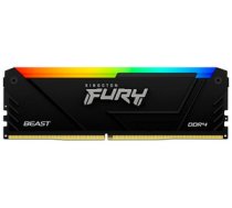 Operatīvā atmiņa KINGSTON FURY Beast RGB 32GB 3200 MHz DDR4 CL16 (KF432C16BB2A/32)