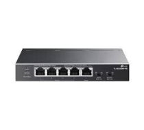 Komutators (slēdzis) TP-LINK Desktop/pedestal 5x10Base-T / 100Base-TX / 1000Base-T PoE+ ports 5 (TL-SG1005P-PD)