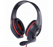 Austiņas GEMBIRD GAMING/RED/BLACK (GHS-05-R)