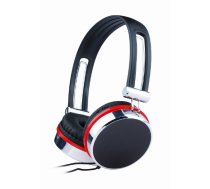 Austiņas GEMBIRD MHS-903 STEREO Black/Red/White (MHS-903)