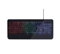 Tastatūra GEMBIRD MULTIMEDIA USB BLACK ENG (KB-UML-03)