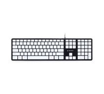 Tastatūra GEMBIRD MULTIMEDIA Black ENG (KB-MCH-02-BKW)