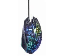 Pele GEMBIRD MUS-6B-GRAFIX-01 BLACK (MUS-6B-GRAFIX-01)