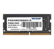 Operatīvā atmiņa PATRIOT 8GB 2666MHZ DDR4 CL19 (PSD48G266681S)