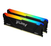 Operatīvā atmiņa Kingston FURY Beast 32GB 3600MHz DDR4 CL18 Kit of 2x16GB (KF436C18BB2AK2/32)