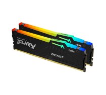 Operatīvā atmiņa Kingston FURY Beast RGB 32GB 5600MHz DDR5 CL36 Kit of 2x16GB (KF556C36BBEAK2-32)