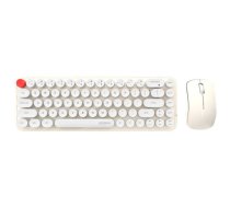 Tastatūra + pele MOFII Wireless set Sweet 2.4G beige (SMK-623387AG Beige)