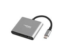 NATEC MULTI FOWLER MINI (USB-C PD, HDMI 4K) (PERNATSPL0002)