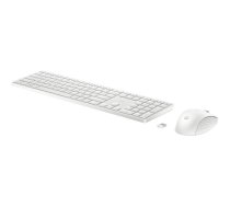 Tastatūra + pele HP 655 White (860P8AA)