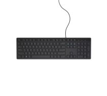 Tastatūra DELL KB216 ENG Black (580-ADHK)