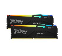 Operatīvā atmiņa KINGSTON Fury Beast 16GB DDR5 6000MHz CL30 KIT of 2x8GB (KF560C30BBEAK2-16)