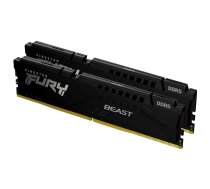 Operatīvā atmiņa Kingston FURY Beast 64GB 5600MHz DDR5 CL36 KIT of 2x32GB (KF556C36BBEK2-64)