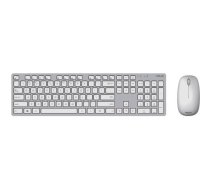 Tastatūra + pele ASUS W5000 ENG WHITE (90XB0430-BKM3A0)