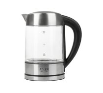 Tējkanna Adler AD 1247 Stainless steel, Transparent