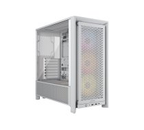 Datora korpuss Corsair FRAME 4000D RS ARGB Modular White (CC-9011297-WW)