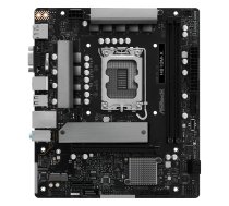 Pamatplate ASRock Intel H810 H810M-X Black (90-MXBS4-A0UAYZ)