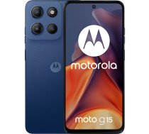 Mobilais tālrunis Motorola Moto G15, 8GB/128GB, Navy