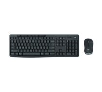 Tastatūra + pele Logitech MK370 Graphite (920-011887)