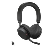 Austiņas Jabra Evolve2 75 Black (27599-989-899)