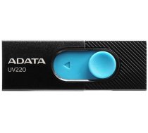 USB zibatmiņa 64Gb ADATA UV220 Black/Blue