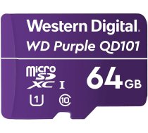 Memory card 64Gb MicroSD WD Purple (WDD064G1P0C)