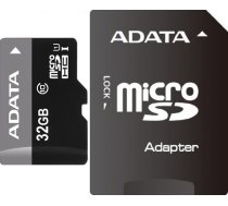 Memory card ADATA 32Gb MicroSD + SD adapter (AUSDH32GUICL10-RA1)