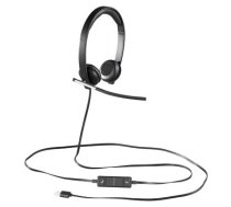 Garnitūra Logitech Stereo H650e Black (981-000519)