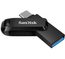 USB zibatmiņa SanDisk Ultra Dual Drive Go 256Gb Black (SDDDC3-256G-G46)
