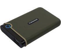 Ārējie cietie diski un SSD 1Tb Transcend StoreJet 25M3 Military Green (TS1TSJ25M3G)
