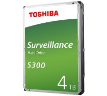 Cietais disks Toshiba Surveillance S300 4Tb SATA-III (HDWT840UZSVA)