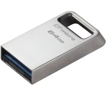 USB zibatmiņa KINGSTON 64Gb Kingston DataTraveler Micro G2 (DTMC3G2/64GB)
