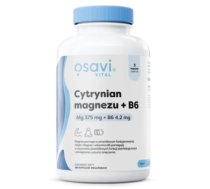 Osavi Magnesium Citrate + B6 375 mg + 4.2 mg 180 vcaps