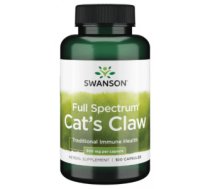 Swanson Cat's Claw 500 mg 100 caps