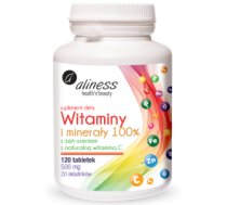 Aliness Vitamins and minerals 100% 120 tab