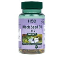 Holland & Barrett Black Seed Oil +Vitamin D 60 caps