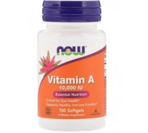 Now Foods Vitamin A 10.000 IU 100 softgels