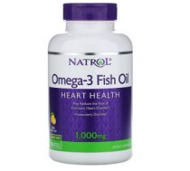 Natrol Omega-3 Fish Oil 1000 mg Lemon 150 softgels