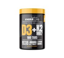 Hiro.lab Vitamin D3 4000IU + K2 MK7 160 tab