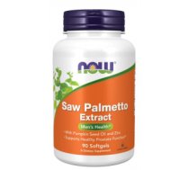 Now Foods Saw Palmetto Extract with Pumpkin Seed Oil and Zinc 90 softgels