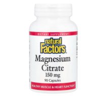 Natural Factors Magnesium Citrate 150 mg 90 caps