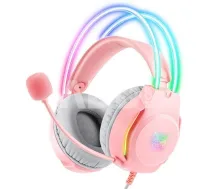 Gaming headphones ONIKUMA X26 Pink