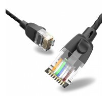 Vention Plānais Patch kabelis UTP Cat6A 2m melns IBIBH