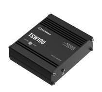 Teltonika Networks Teltonika TSW100 industriālais PoE+ Gigabit Ethernet komutators