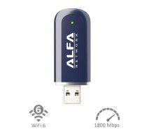 Alfa Network Alfa AWUS036AXER USB WiFi 6 adapteris – divjoslu augstas jaudas