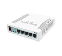 MikroTik RB260GS komutators – 5x Gigabit Ethernet 1x SFP Smart Switch CSS106-5G-1S
