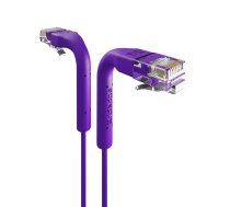 Broadbe plāns tīkla kabelis 5G violets 0.3m – Cat6 Ethernet kabelis BTP-I32C6-PR-0.3M