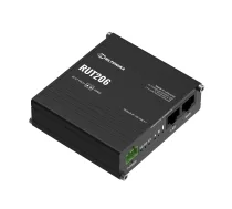 Teltonika Networks Teltonika RUT206 industriālais LTE Cat 4 maršrutētājs ar Dual SIM, Wi-Fi un RS232/RS485