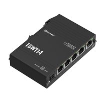 Teltonika Networks Teltonika TSW114 industriālais 5 portu Gigabit Ethernet komutators