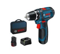 BOSCH Cordless screwdriver GSR 12V-15 2x2.0Ah (060186810F)